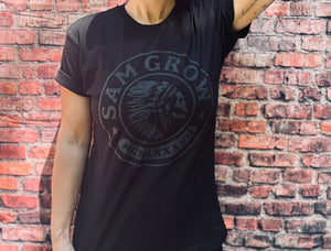 Black On Black Logo T-Shirt
