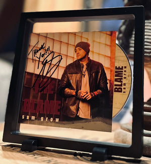 The Blame CD - Autographed - Framed