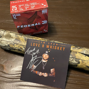 SIGNED 'Love & Whiskey' CD